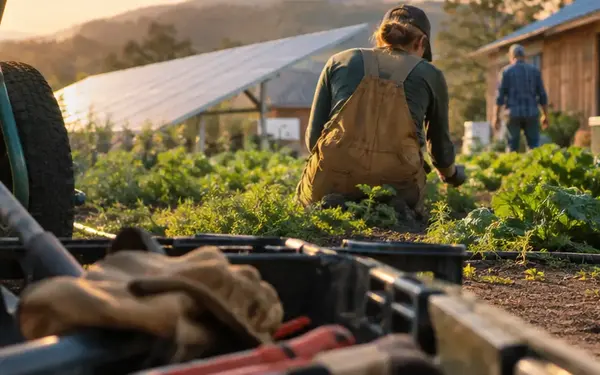 Solar Panels and Working Farms Can Share the Same Ground in Western North Carolina